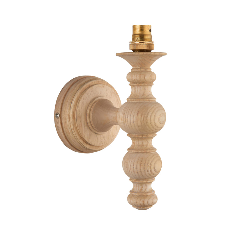 Bibury 1 Wall Light Natural Ash from SSS Home Needs - Wall lighting Ireland