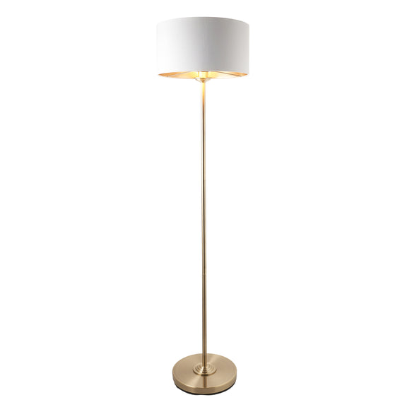 Highclere Floor Lamp - Antique Brass from SSS Home Needs - Floor lighting Ireland