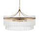Marietta Grand 7 Pendant Light - Antique Brass from SSS Home Needs - Pendant lighting Ireland