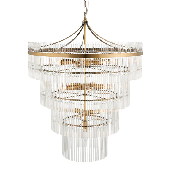 Marietta 16 Pendant Light - Antique Brass from SSS Home Needs - Pendant lighting Ireland