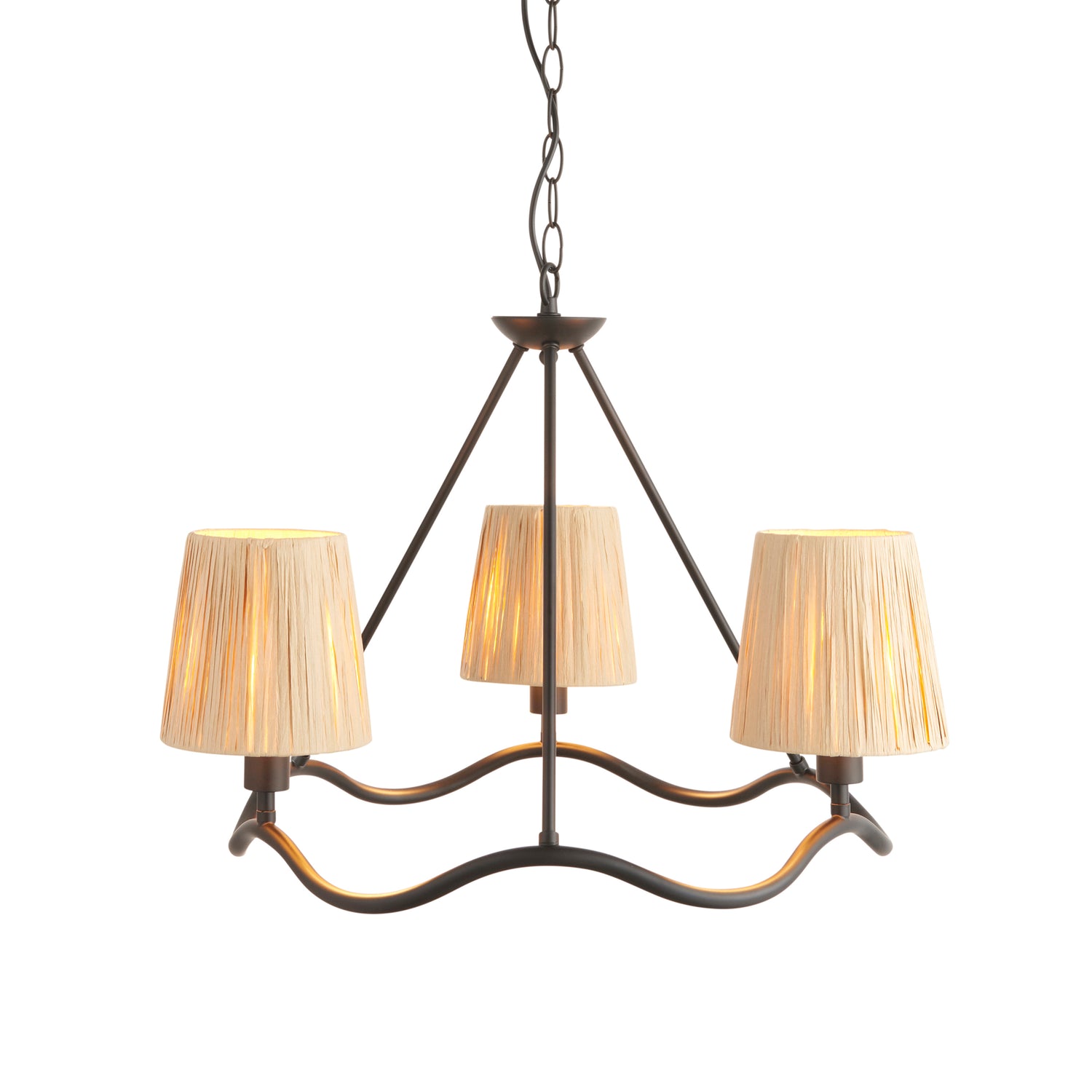 Wriggle 3 Pendant Light - Matt Black from SSS Home Needs - Pendant lighting Ireland