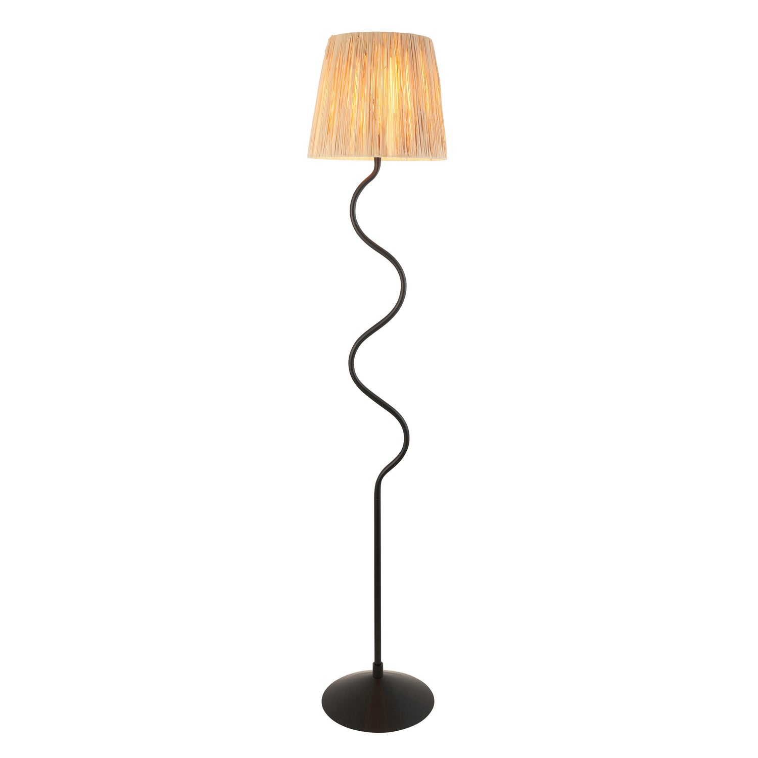 Wriggle 1 Floor Lamp - Matt Black from SSS Home Needs - Floor lighting Ireland