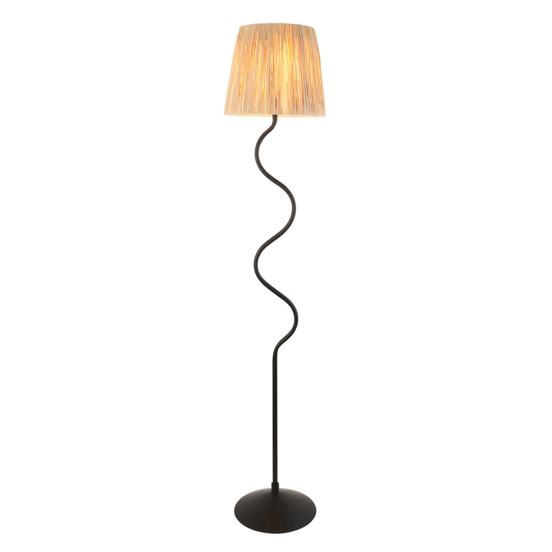 Wriggle 1 Floor Lamp - Matt Black from SSS Home Needs - Floor lighting Ireland