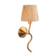 Wriggle 1 Wall Light Brushed Aged Brass from SSS Home Needs - Wall lighting Ireland