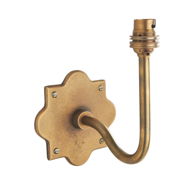 Anvil Swan Wall Light Antique Brass from SSS Home Needs - Wall lighting Ireland