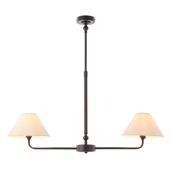 Lille 2 Pendant Light - Matt Black from SSS Home Needs - Pendant lighting Ireland
