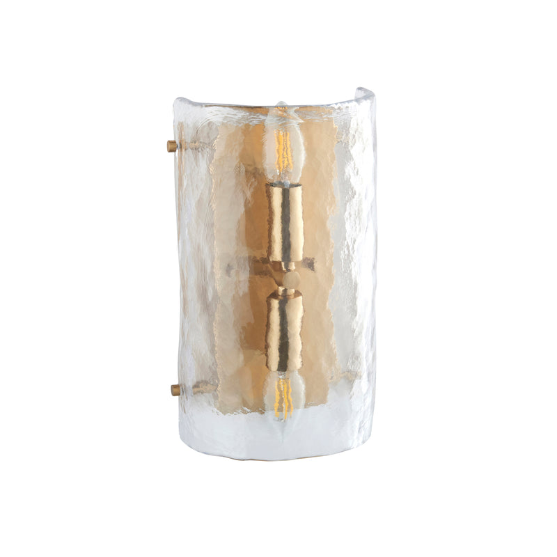 Keller Wall Light Brushed Aged Brass from SSS Home Needs - Wall lighting Ireland