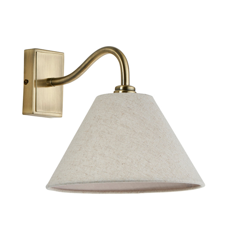 Knole Wall Light Antique Brass from SSS Home Needs - Wall lighting Ireland