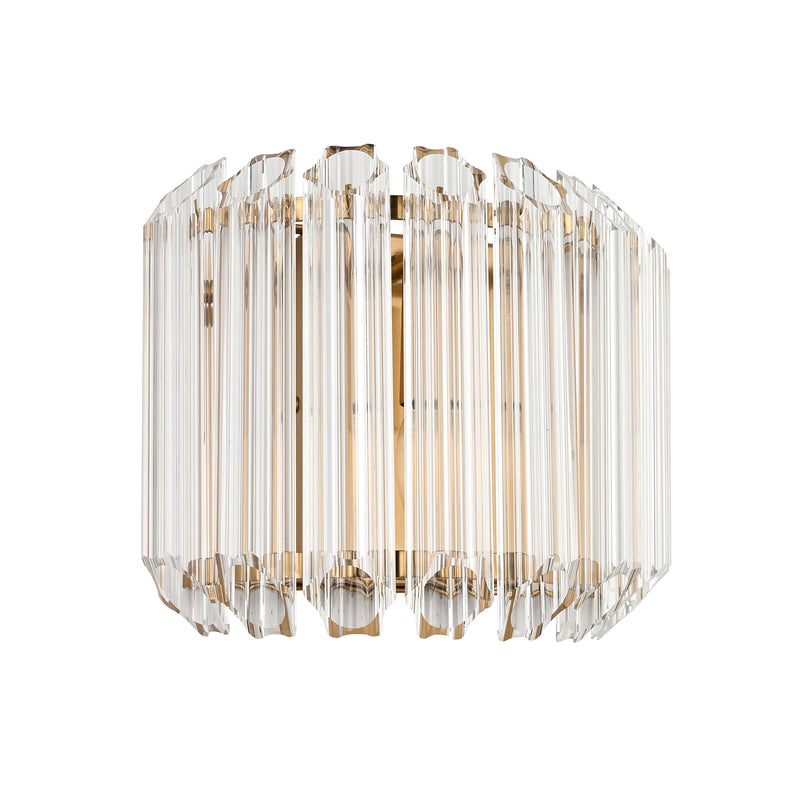 Valentina Wall Light Brushed Aged Brass from SSS Home Needs - Wall lighting Ireland