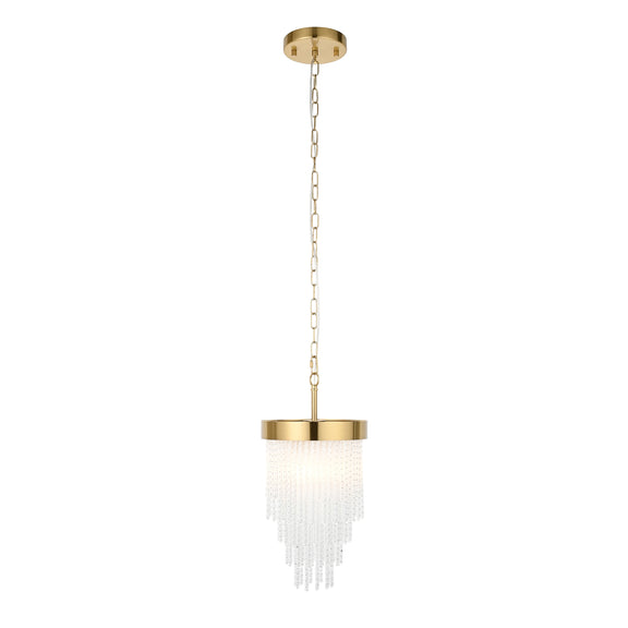 Anistoria 1 Pendant Light - Brushed Aged Brass from SSS Home Needs - Pendant lighting Ireland