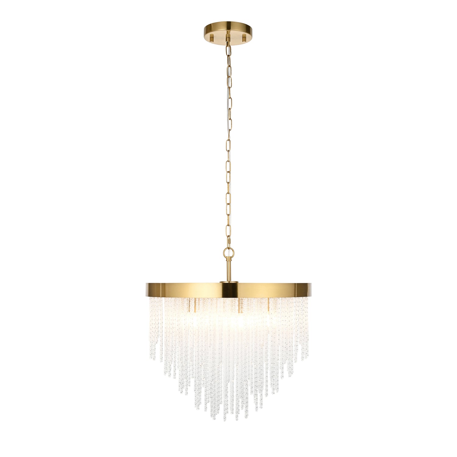 Anistoria 5 Pendant Light - Brushed Aged Brass from SSS Home Needs - Pendant lighting Ireland