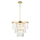 Conaston 7 Pendant Light - Brushed Aged Brass from SSS Home Needs - Pendant lighting Ireland