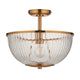 Somerset Bowl Ceiling Light - Vintage Brass from SSS Home Needs - Ceiling lighting Ireland