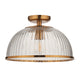 Somerset Domed Ceiling Light - Vintage Brass from SSS Home Needs - Ceiling lighting Ireland