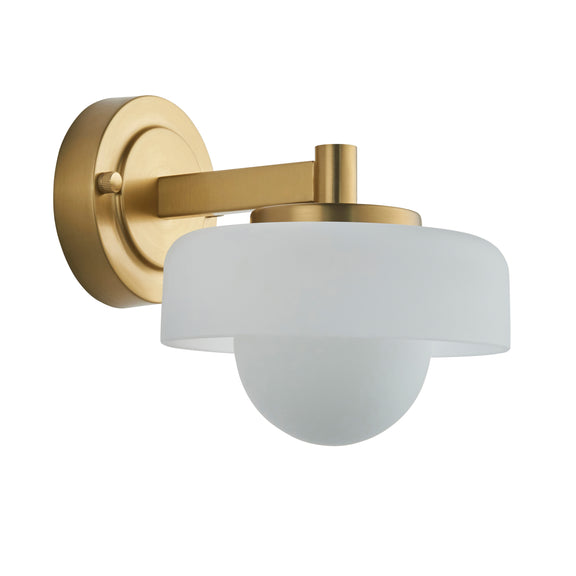 Boss Wall Light Brushed Aged Brass from SSS Home Needs - Wall lighting Ireland