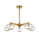 Stamford 5 Pendant Light - Brushed Aged Brass from SSS Home Needs - Pendant lighting Ireland