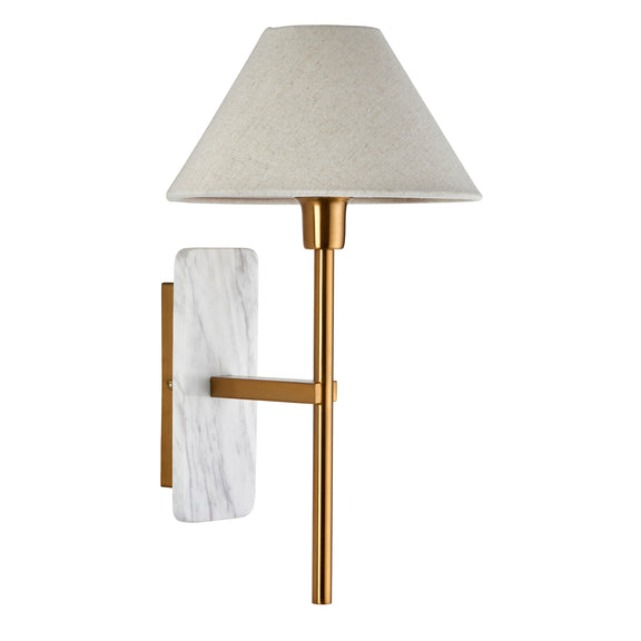 Faro Wall Light White Volakas Marble from SSS Home Needs - Wall lighting Ireland