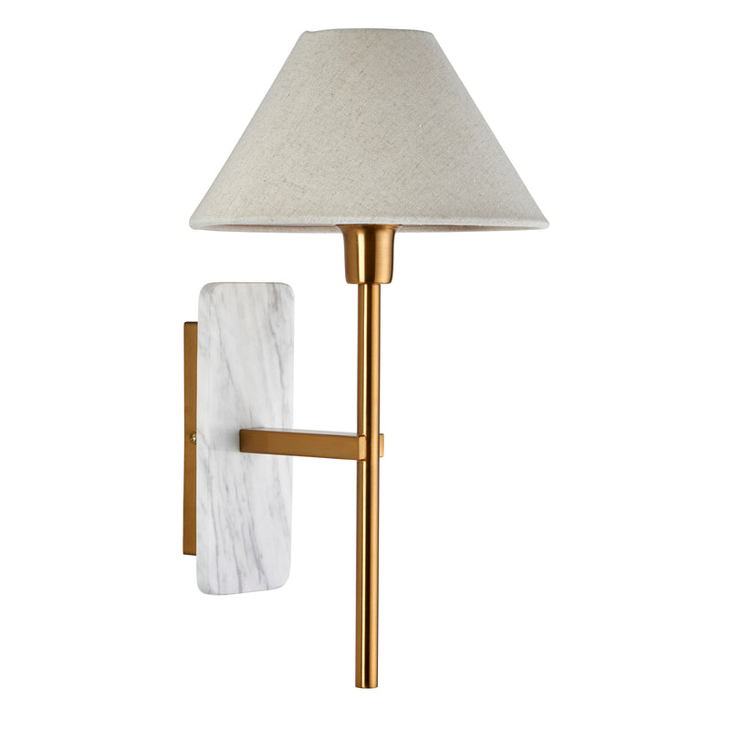 Faro Wall Light White Volakas Marble from SSS Home Needs - Wall lighting Ireland