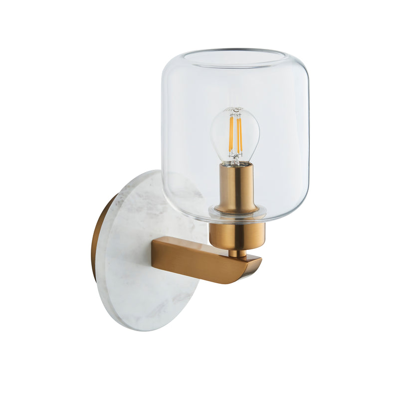 Travi Wall Light White Volakas Marble from SSS Home Needs - Wall lighting Ireland