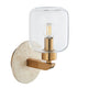 Travi Wall Light Natural Travertine from SSS Home Needs - Wall lighting Ireland