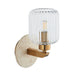 Travi Ribbed Wall Light Beige Textured Marble from SSS Home Needs - Wall lighting Ireland