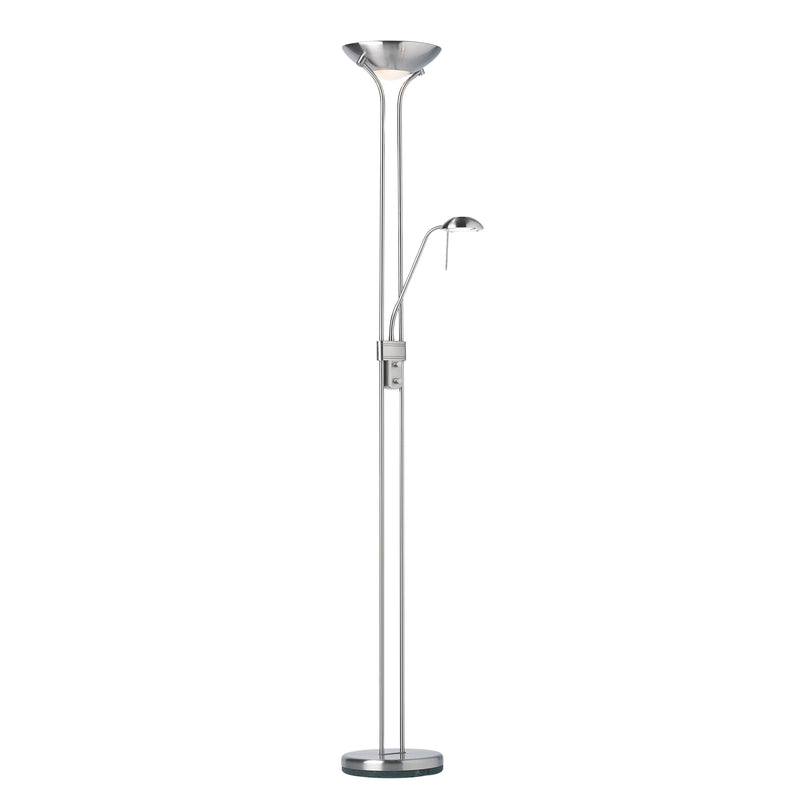 Rome Floor Lamp - Satin Chrome from SSS Home Needs - Floor lighting Ireland