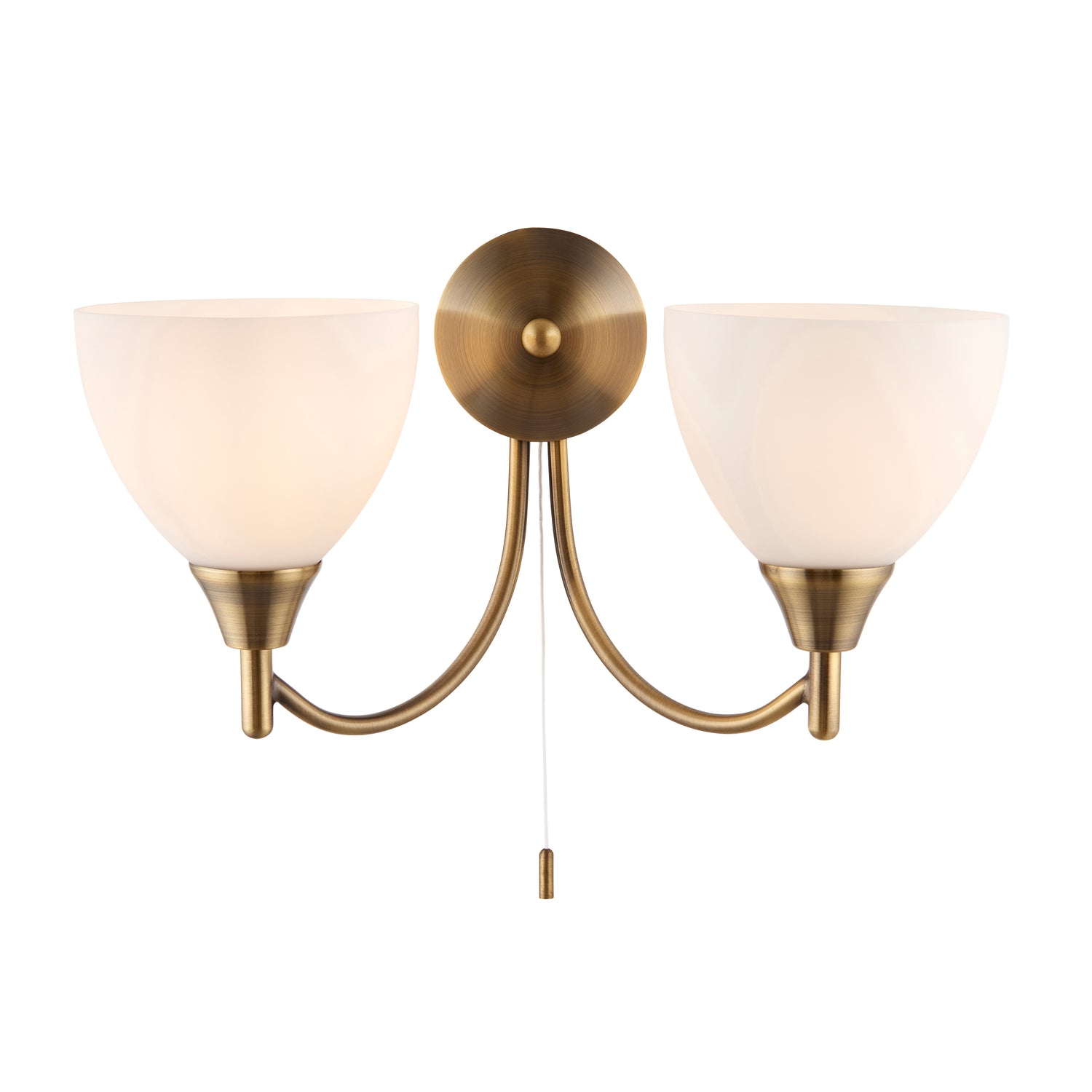 Alton 2 Wall Light Satin Chrome from Sessa Interiors - Wall lighting Ireland