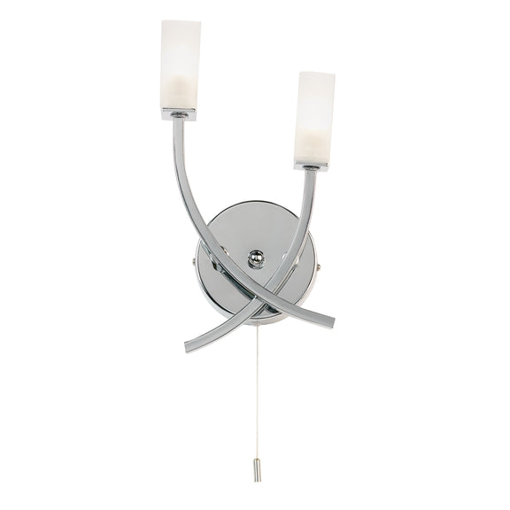 Havana Wall Light Chrome from SSS Home Needs - Wall lighting Ireland