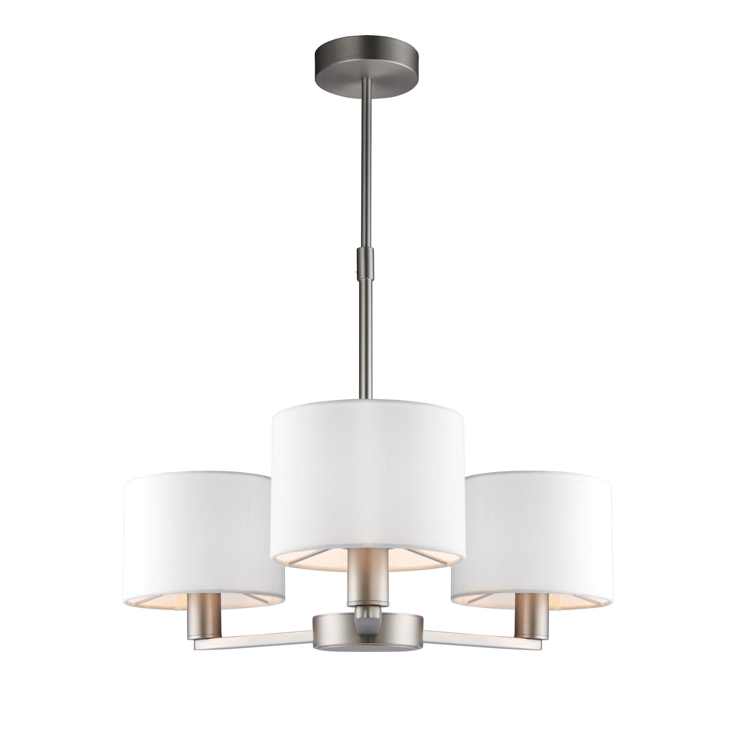 Daley 3 Pendant Matt Nickel from SSS Home Needs - Pendant lighting Ireland