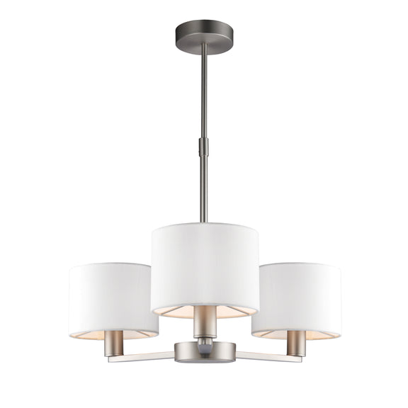 Daley 3 Pendant Matt Nickel from SSS Home Needs - Pendant lighting Ireland