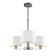 Daley 3 Pendant Matt Nickel from SSS Home Needs - Pendant lighting Ireland
