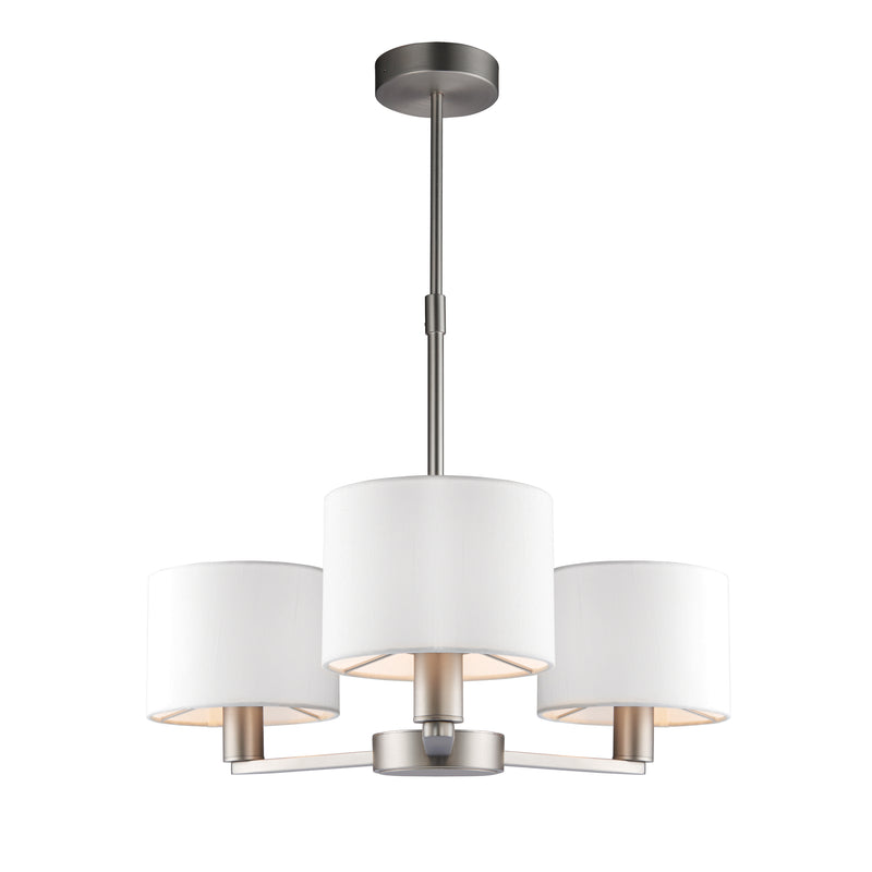 Daley 3 Pendant Matt Nickel from SSS Home Needs - Pendant lighting Ireland