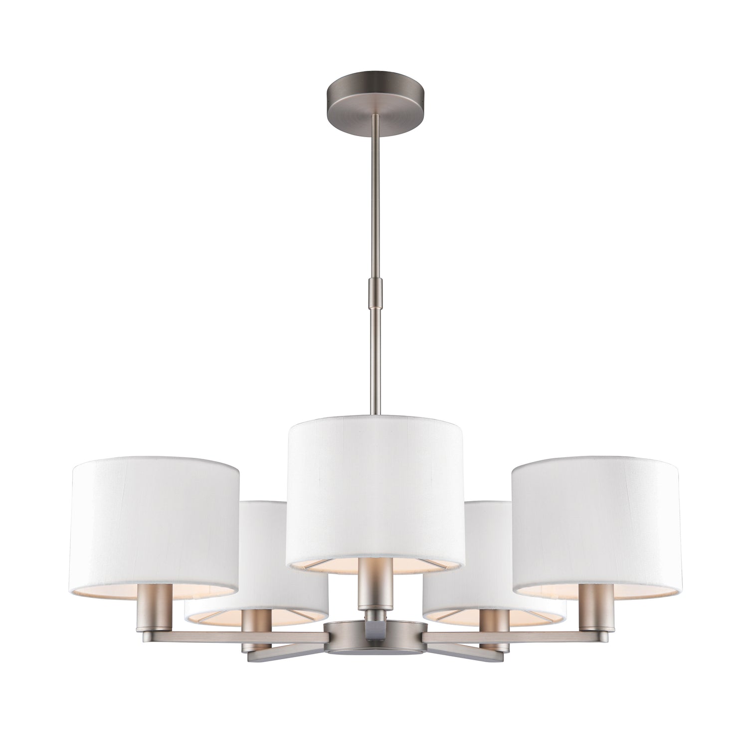 Daley 5 Pendant Matt Nickel from SSS Home Needs - Pendant lighting Ireland