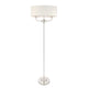 Nixon Floor Lamp - Bright Nickel from SSS Home Needs - Floor lighting Ireland