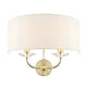 Nixon Wall Light Brass from SSS Home Needs - Wall lighting Ireland