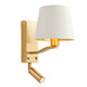 Harvey Wall Light Brushed Gold Large from SSS Home Needs - Wall lighting Ireland