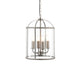 Lambeth 4 Pendant Light - Satin Nickel from SSS Home Needs - Pendant lighting Ireland