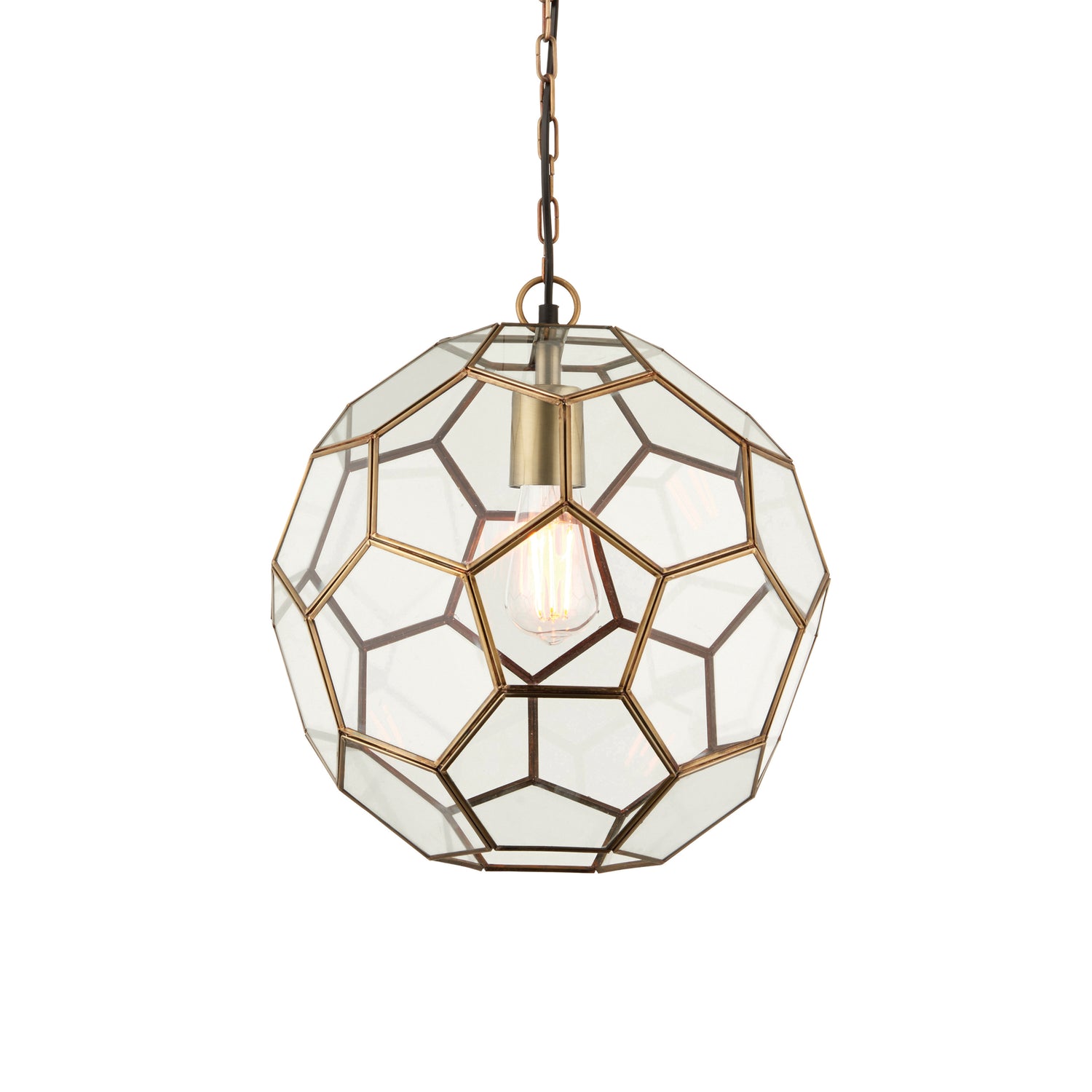 Miele 1 Pendant Light - Antique Brass Small from SSS Home Needs - Pendant lighting Ireland