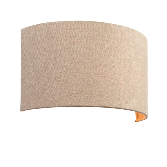 Obi 1 Wall Light Natural Linen from SSS Home Needs - Wall lighting Ireland