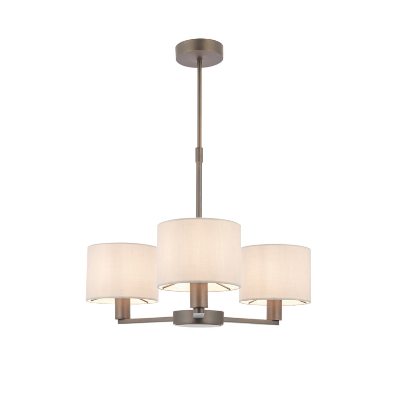 Daley 3 Pendant Antique Bronze from SSS Home Needs - Pendant lighting Ireland