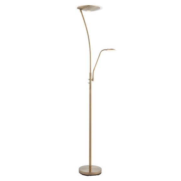 Alassio Floor Lamp - Antique Brass from SSS Home Needs - Floor lighting Ireland