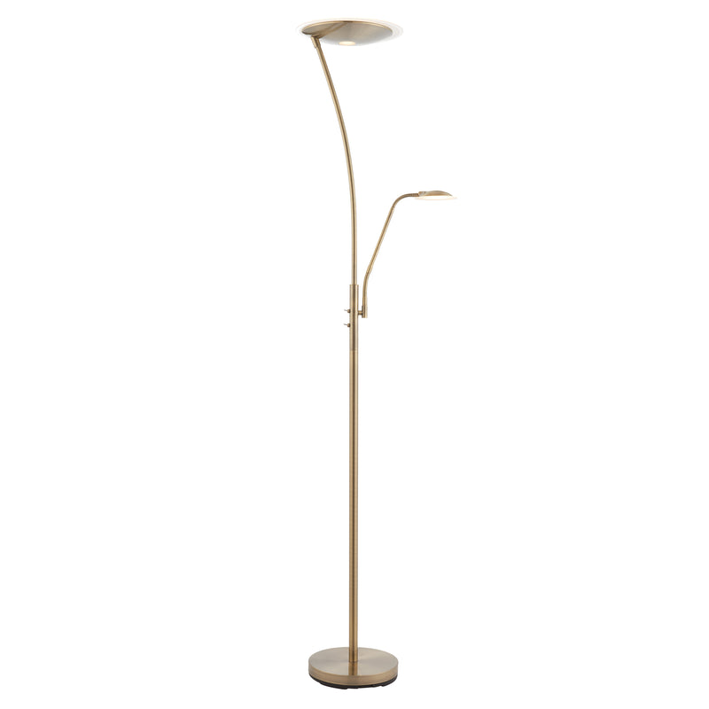 Alassio Floor Lamp - Antique Brass from SSS Home Needs - Floor lighting Ireland