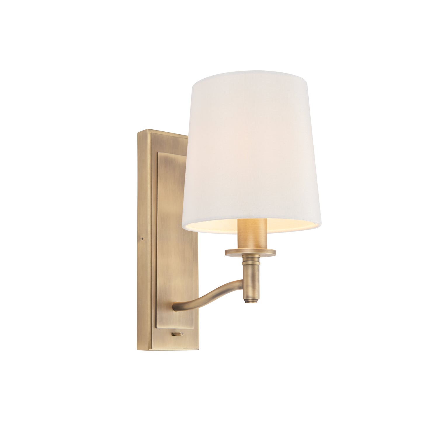 Ortona Wall Light Antique Brass from Sessa Interiors - Wall lighting Ireland