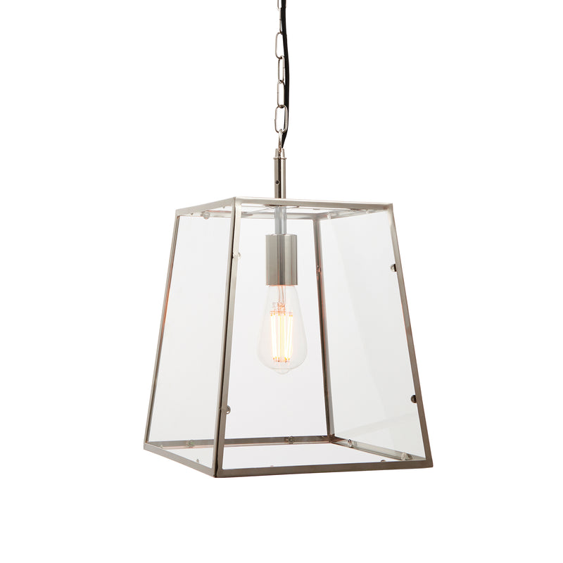 Hurst Pendant Light - Nickel from SSS Home Needs - Pendant lighting Ireland