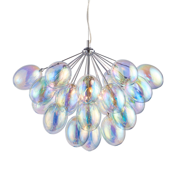 Infinity 6 Pendant Light - Chrome from SSS Home Needs - Pendant lighting Ireland