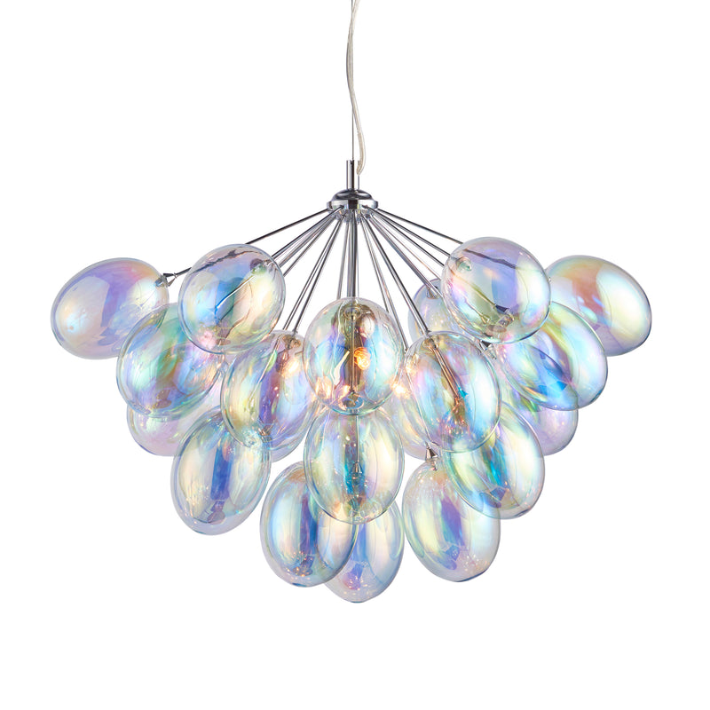 Infinity 6 Pendant Light - Chrome from SSS Home Needs - Pendant lighting Ireland