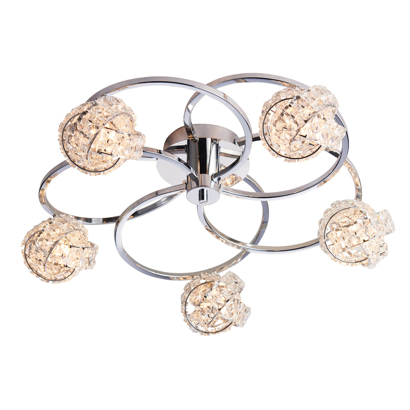 Talia 5 Ceiling Light from SSS Home Needs - Ceiling lighting Ireland