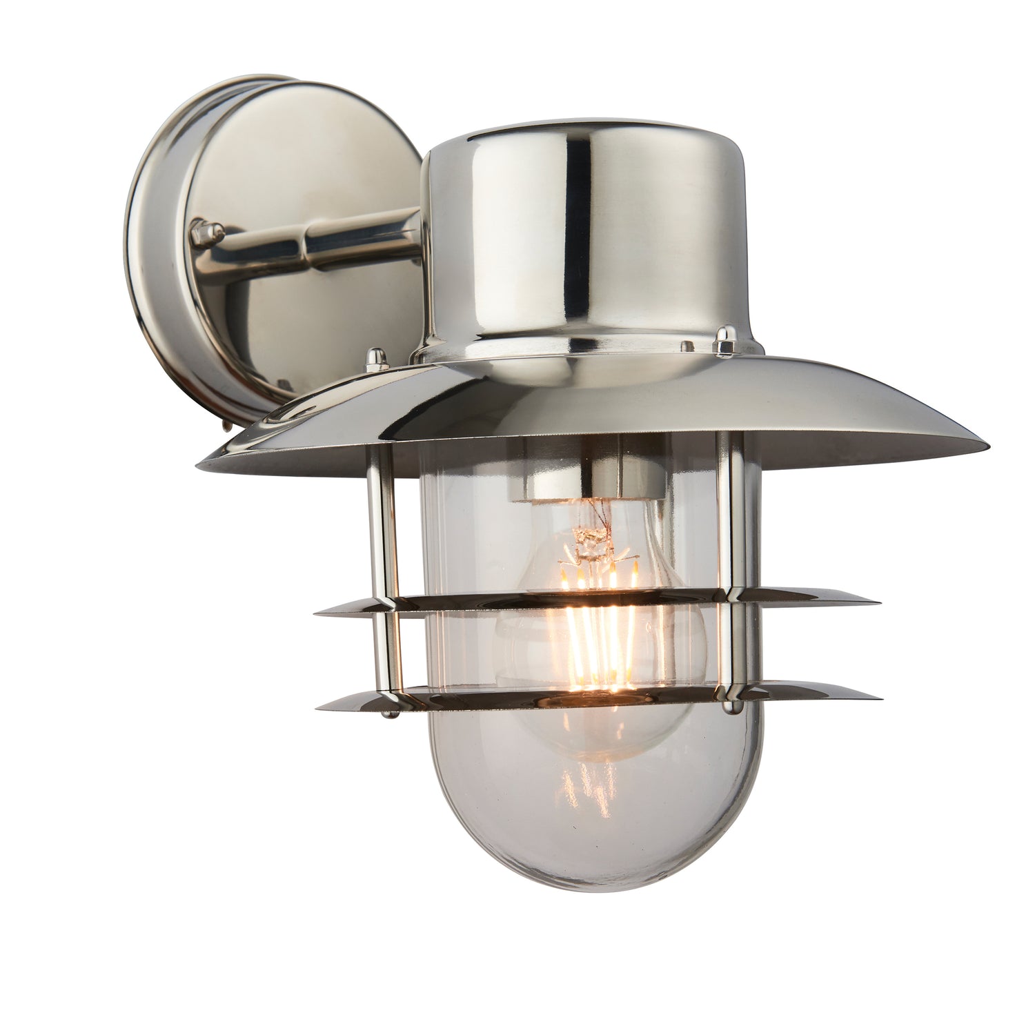 Jenson Wall Light Steel from Sessa Interiors - Wall lighting Ireland