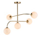 Otto 5 Ceiling Light from SSS Home Needs - Ceiling lighting Ireland