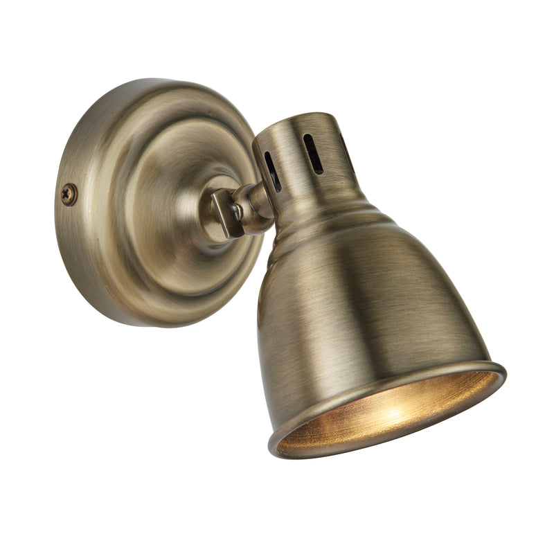 Westbury Wall Light Antique Brass from SSS Home Needs - Wall lighting Ireland